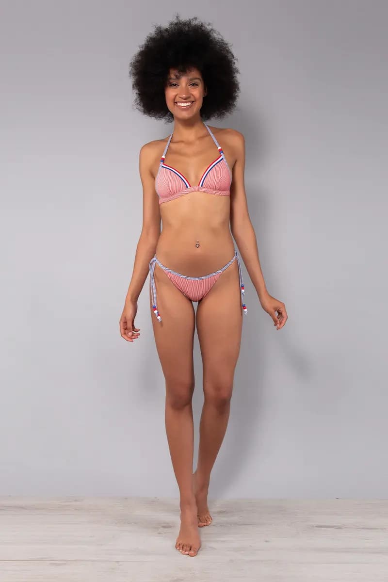 Bikini triangolo imbottito e tanga Tenerife | VERDISSIMA Mare - 2
