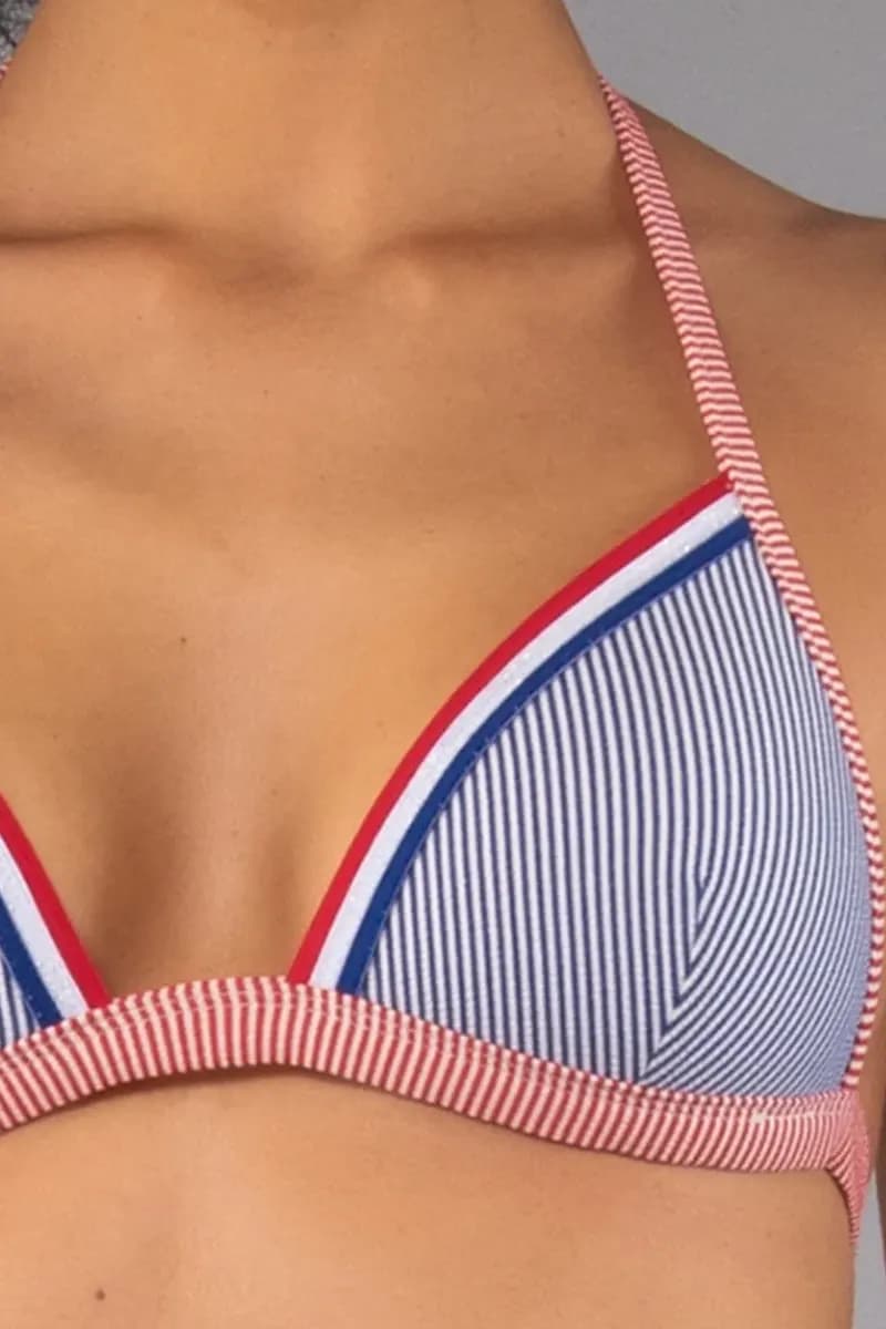 Bikini triangolo imbottito e tanga Tenerife | VERDISSIMA Mare - 9