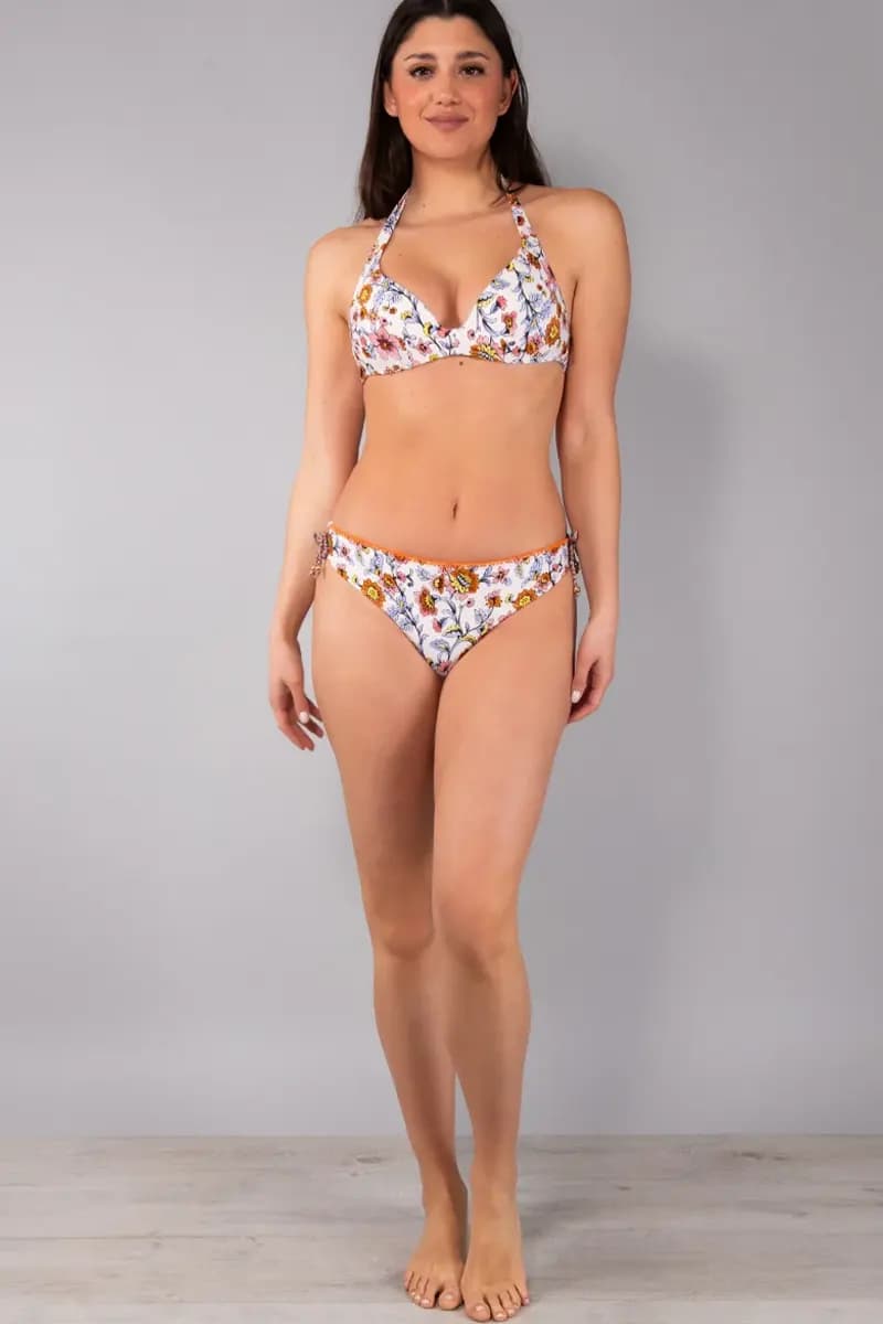 Slip con laccetti double face Tahiti | VERDISSIMA Mare - 10