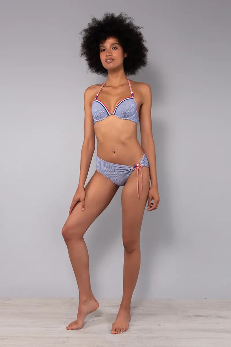 Bikini push-up estraibile e culotte Tenerife | VERDISSIMA Mare - 2