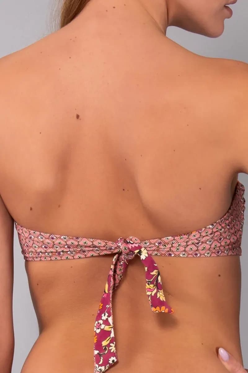 Fascia imbottita double face coppa C Tahiti | VERDISSIMA Mare - 13