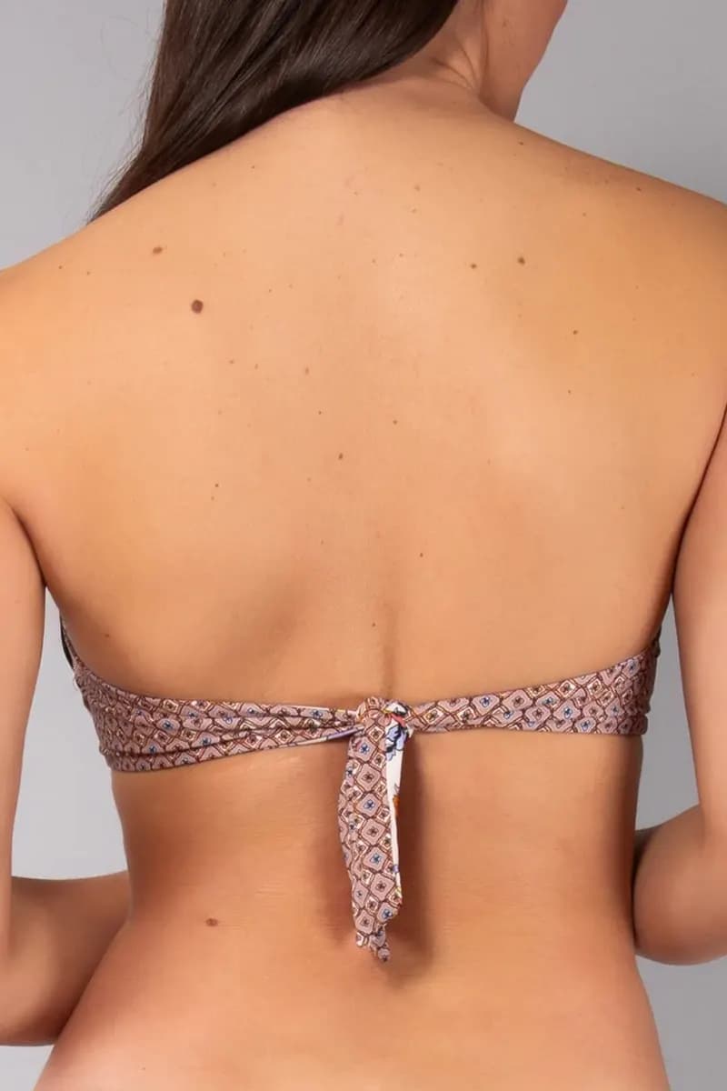Fascia imbottita double face coppa C Tahiti | VERDISSIMA Mare - 8