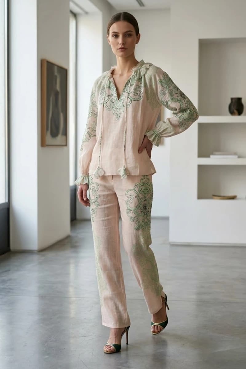 Blusa fantasia barocca | AMOSA - 4