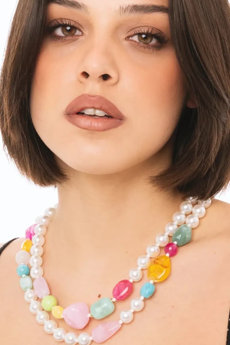 Collana girocollo con perle | MYA ACCESSORIES