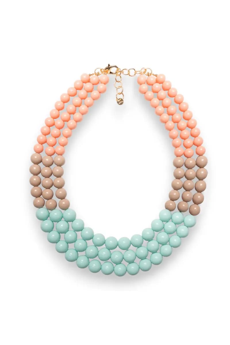 Collana girocollo con sfere in acrilico | MYA ACCESSORIES - 3