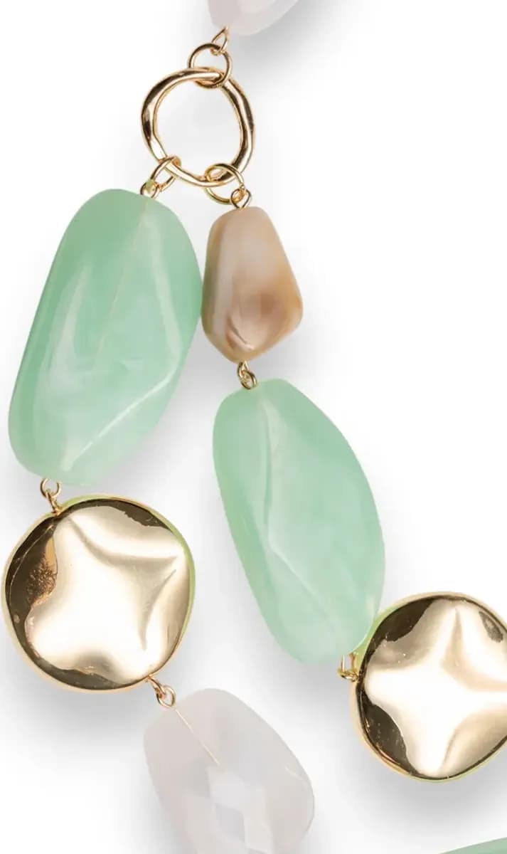 Collana girocollo con pietre in acrilico | MYA ACCESSORIES - 2