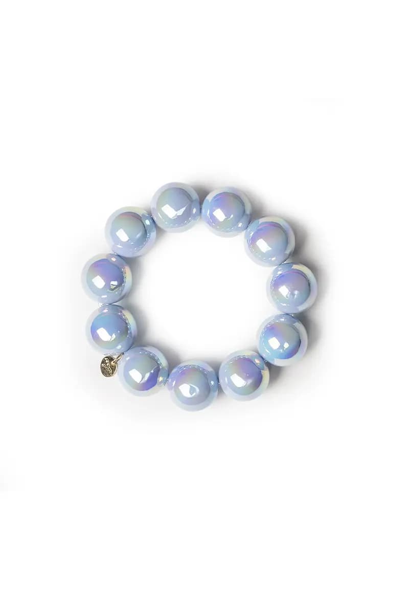 Bracciale elastico con sfere perlate | MYA ACCESSORIES - 2