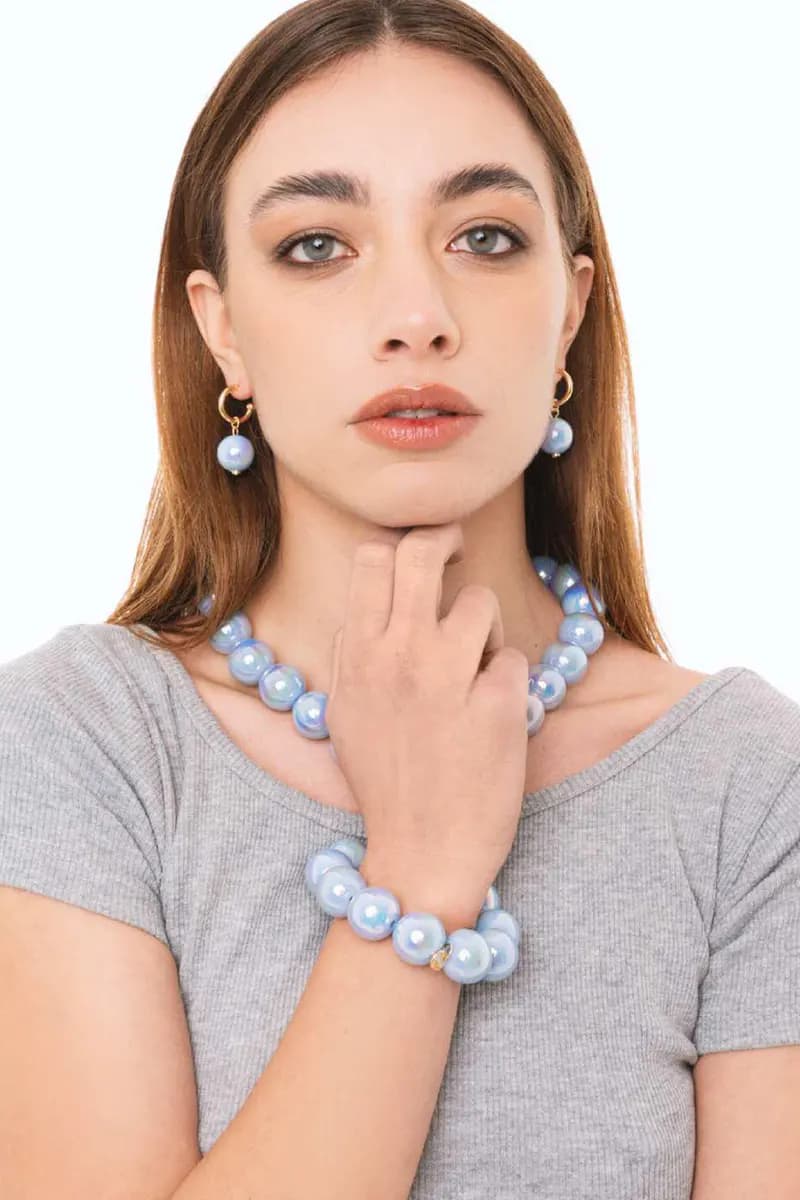 Bracciale elastico con sfere perlate | MYA ACCESSORIES - 3