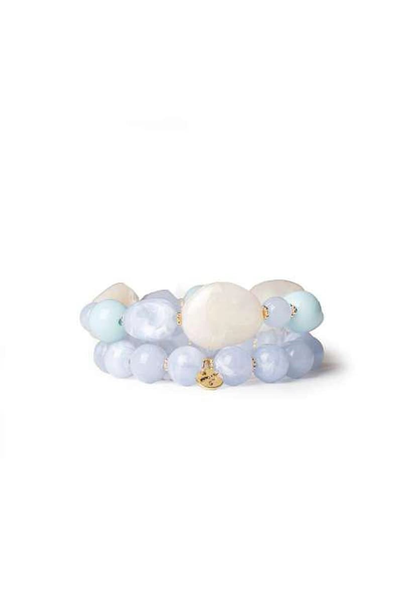 Bracciale elastico con pietre in acrilico | MYA ACCESSORIES - 2