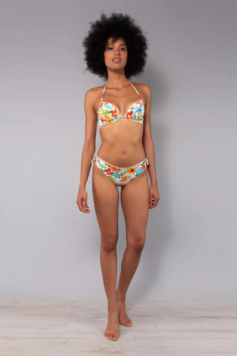Slip con laccetti Fiji | VERDISSIMA Mare - 10