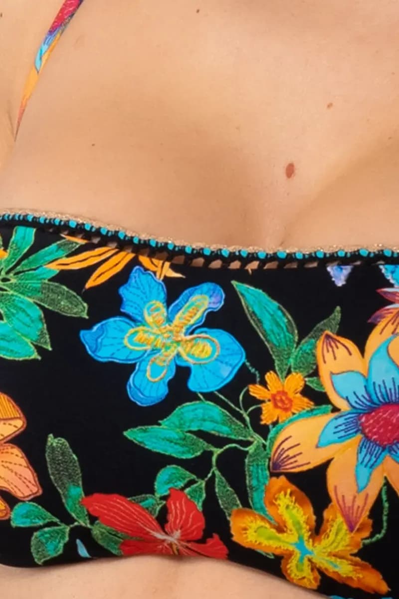 Fascia con coppe estraibili Fiji | VERDISSIMA Mare - 7