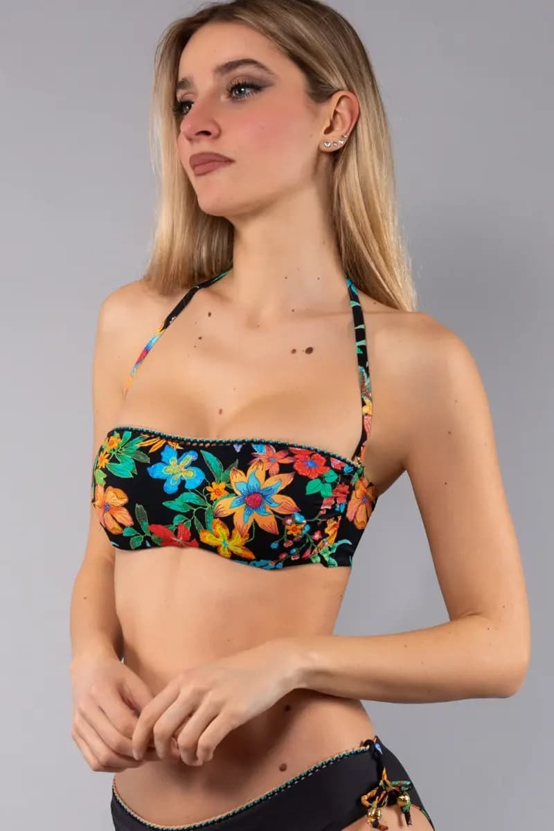 Fascia con coppe estraibili Fiji | VERDISSIMA Mare - 8