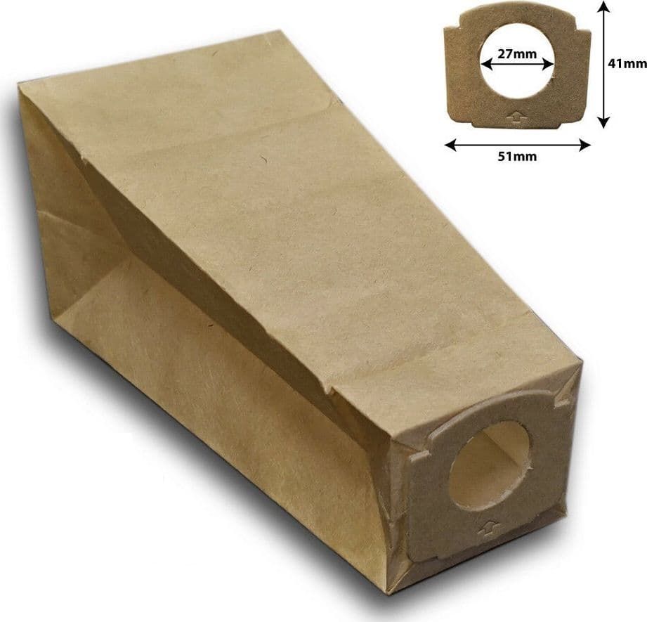 8 SACCHETTI ASPIRAPOLVERE  IMETEC PIUMA 800  900 1000 w VOILA TYPE 72102  AM 96 - 2