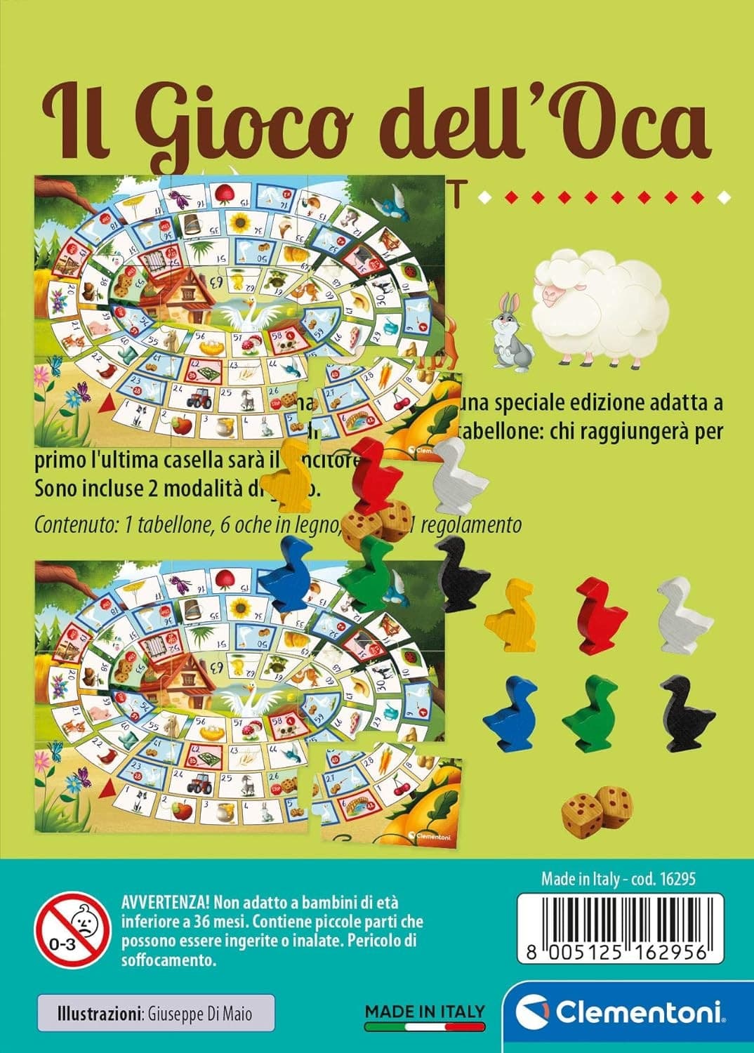 Clementoni - Carte Gioco dell'Oca 16295 - 3