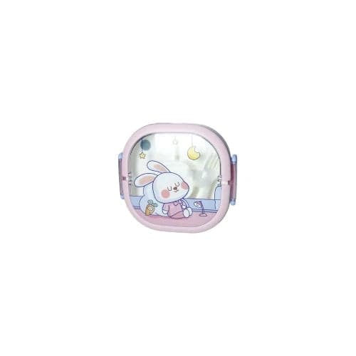 Brandani LUNCH BOX SOTTOVUOTO L'ORA DELLA PAPPA C/FORCHETTA,CUCCHIAINO, PORTACONDIMENTI PINK PP