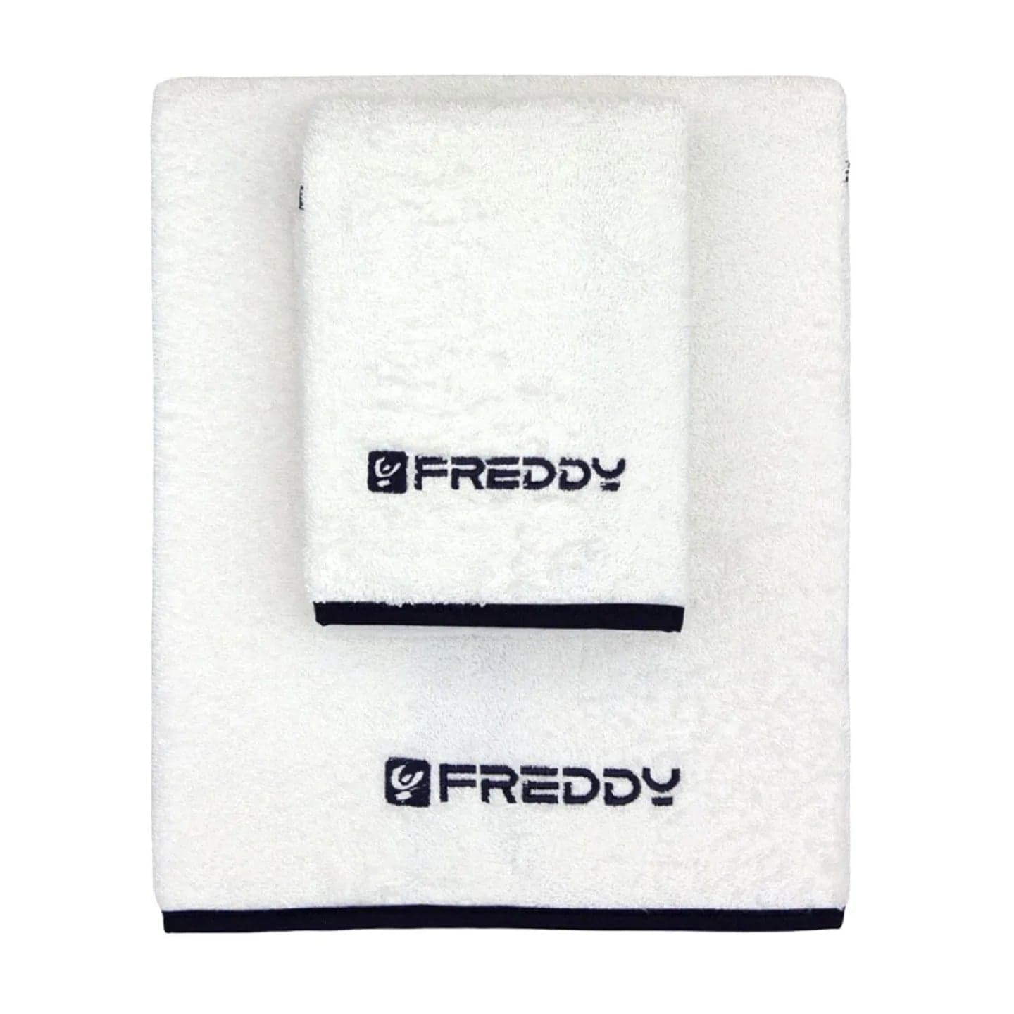 Set Asciugamani 1+1 Freddy F200 in Spugna di Cotone - 11
