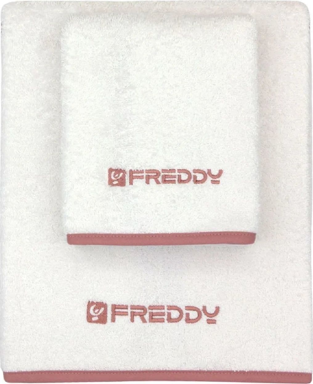 Set Asciugamani 1+1 Freddy F200 in Spugna di Cotone - 8
