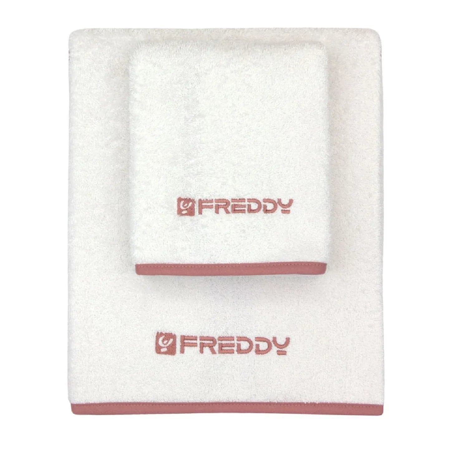 Set Asciugamani 1+1 Freddy F200 in Spugna di Cotone - 8