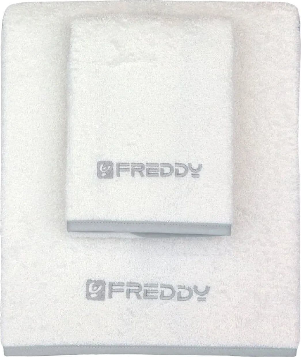 Set Asciugamani 1+1 Freddy F200 in Spugna di Cotone - 10