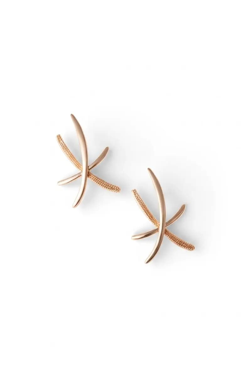Orecchini stella marina in ottone | MYA ACCESSORIES in prodotto You Store - Messina, commercioVirtuoso.it