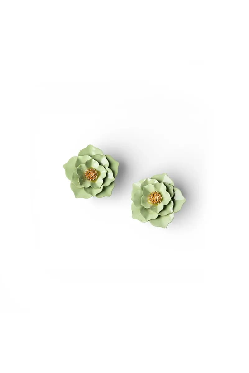 Orecchini a clip con fiore | MYA ACCESSORIES in prodotto You Store - Messina, commercioVirtuoso.it