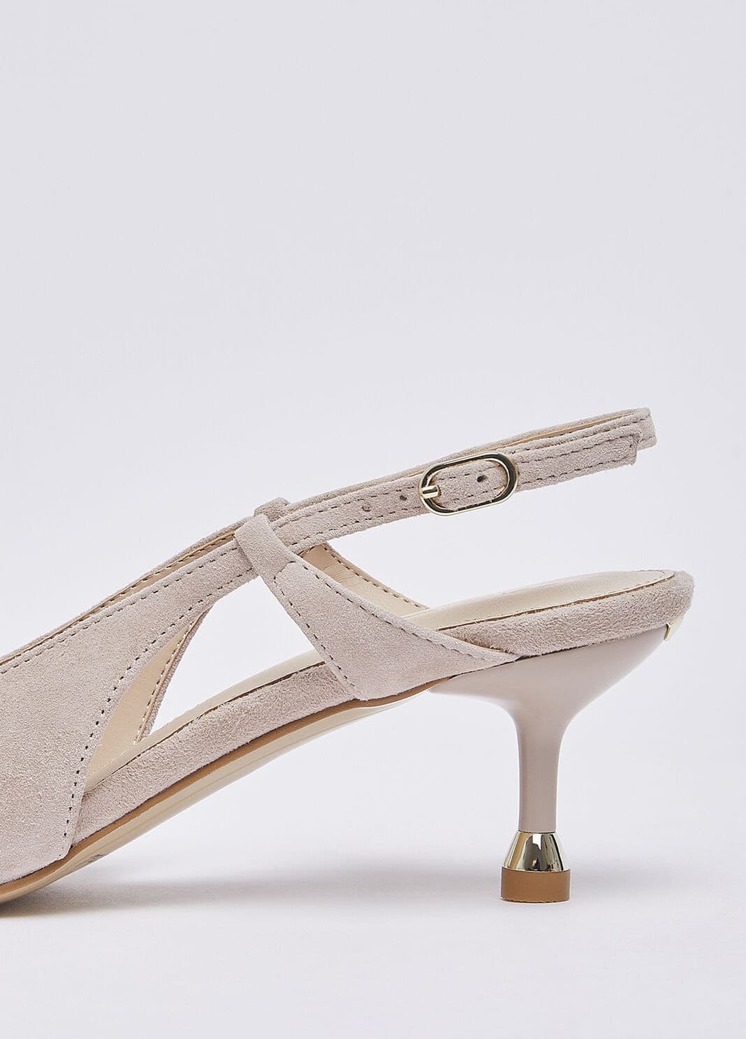 Liu Jo slingback My Deva 14 in suede blush SXX015P0021 - 6