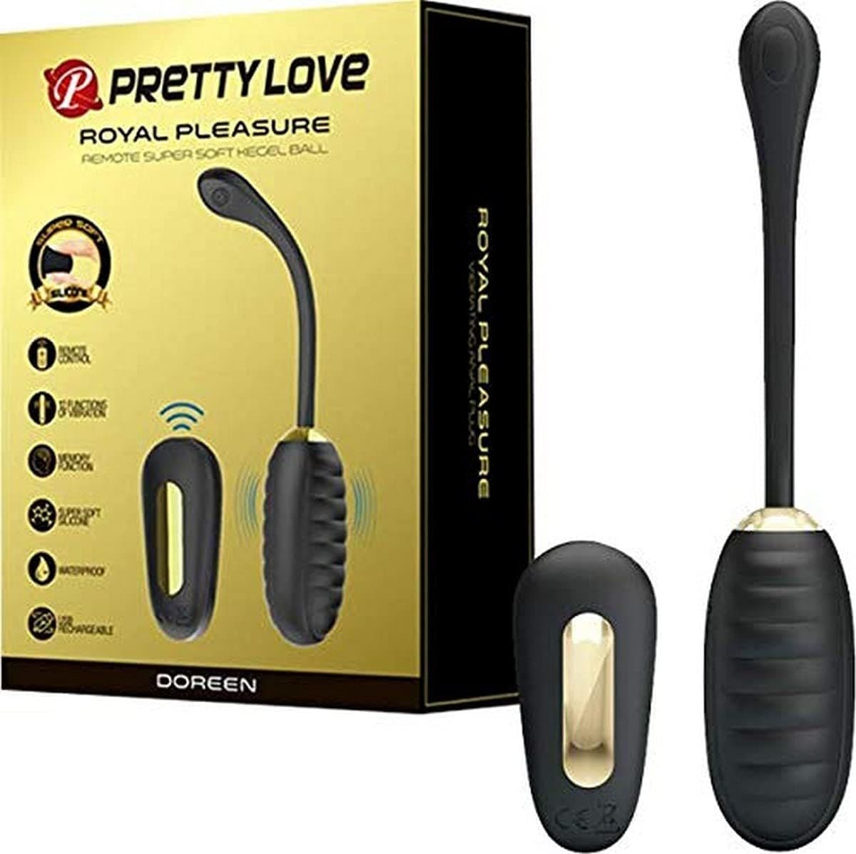 Doreen sfera esercitatore Kegel per vagina benessere tonificazione vibrazioni in prodotto Erosdom - Palmi, commercioVirtuoso.it