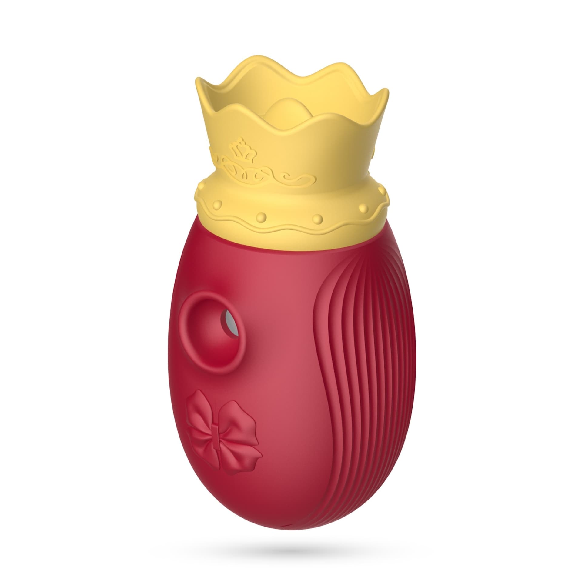 Stimolatore clitorideo vaginale Crown 10 velocità USB 2 in 1 waterproof silicone in prodotto Erosdom - Palmi, commercioVirtuoso.it