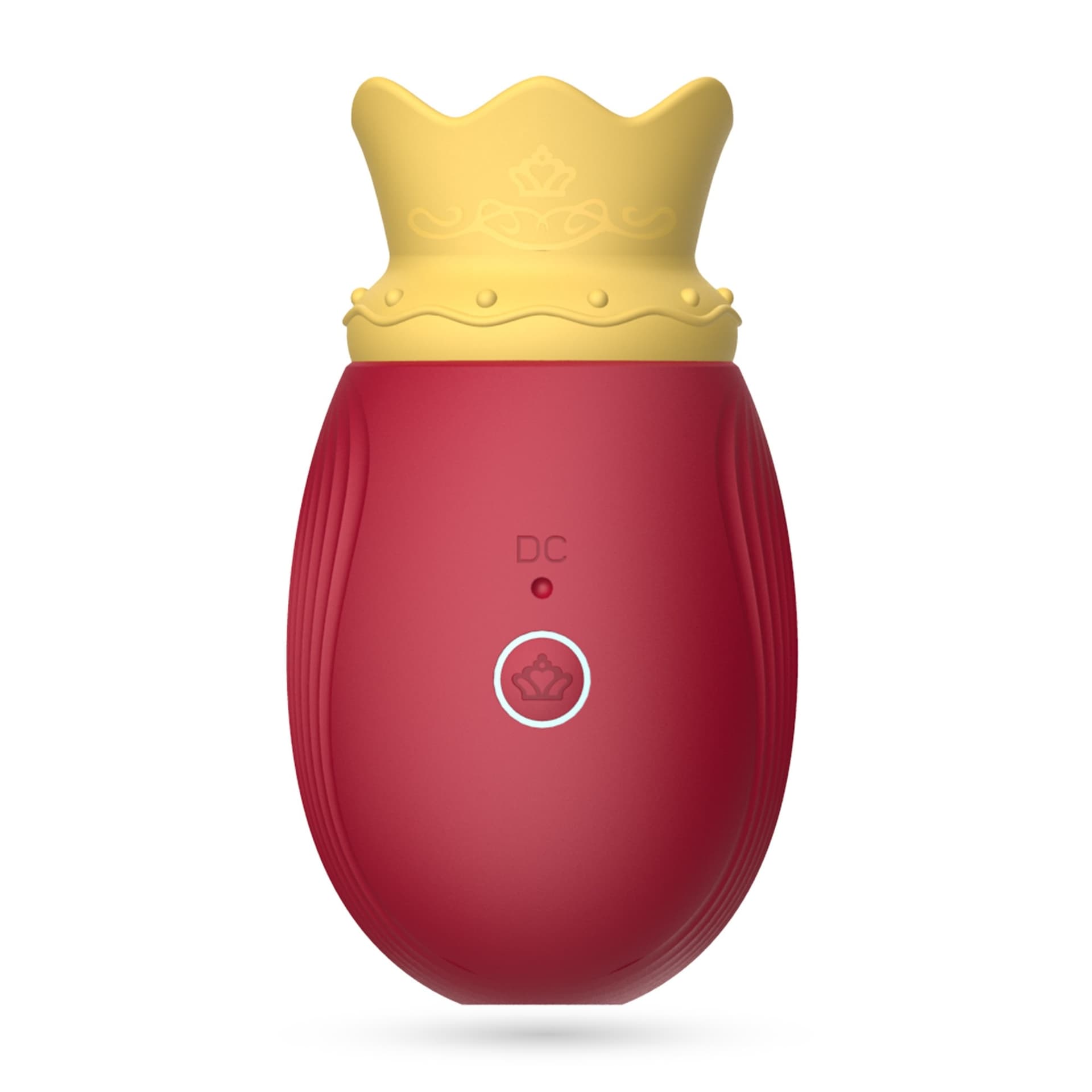 Stimolatore clitorideo vaginale Crown 10 velocità USB 2 in 1 waterproof silicone in prodotto Erosdom - Palmi, commercioVirtuoso.it
