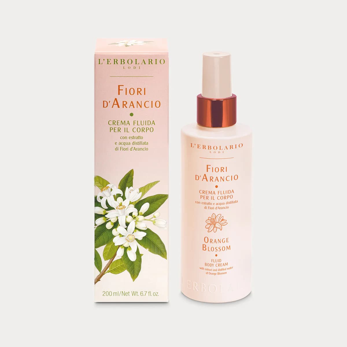 Crema Fluida per il Corpo Fiori d'Arancio 200 ml - 2