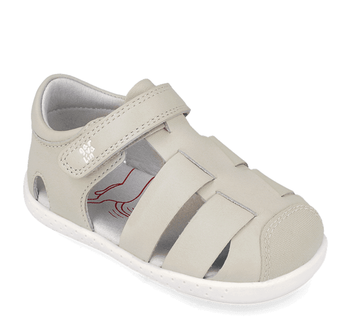 Sandali bambino pelle barefoot ghiaccio19 -26 Garvalin - 6