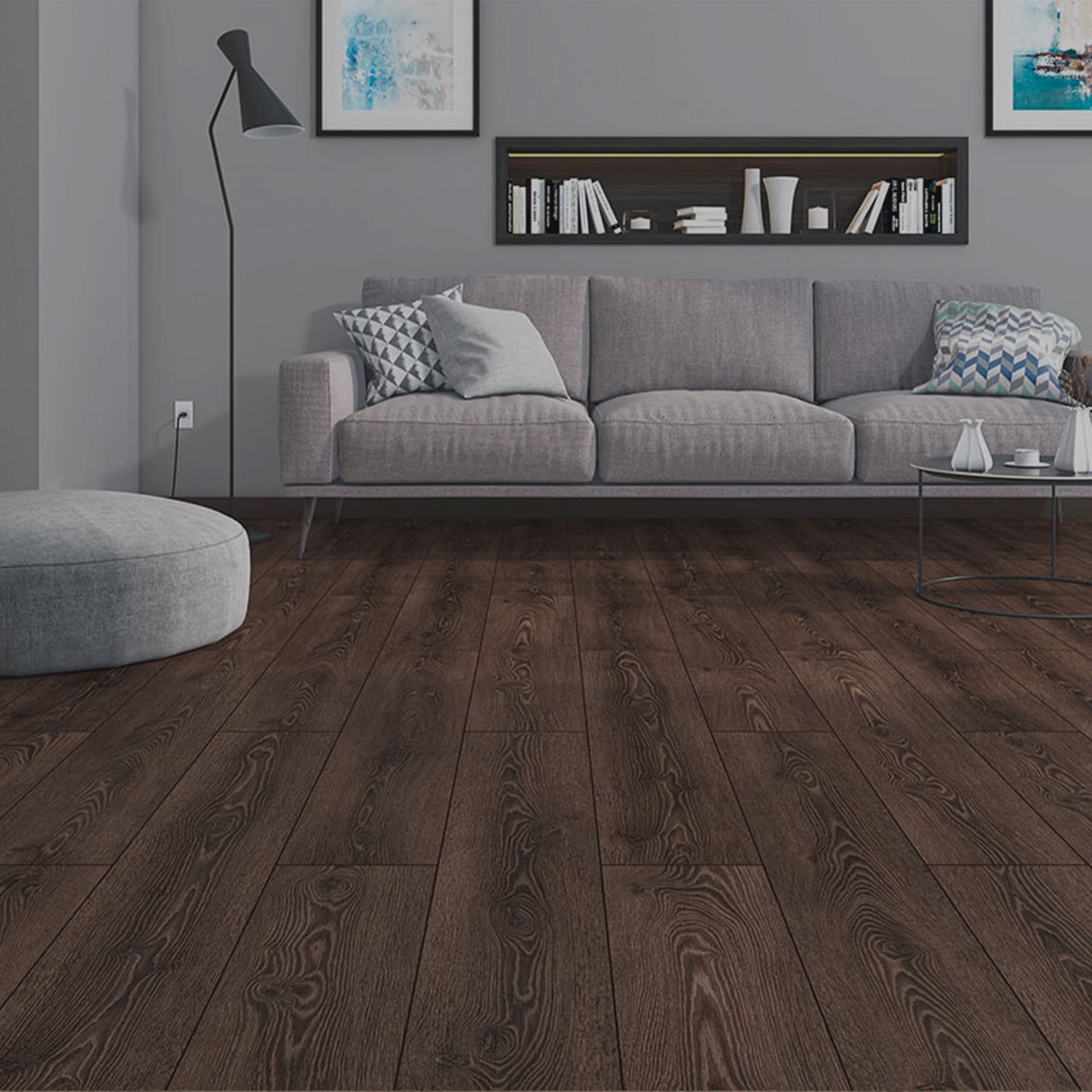 Pavimento in laminato AC4 8mm Click a REGISTRO bisellato HARBOUR 193x1205 - 15 anni garanzia (prezzo al m²) - 4