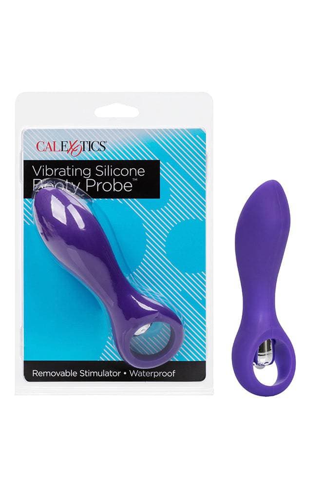 Plug Anale vibrante Calexotics viola stimolatore prostata 3 velocità waterproof