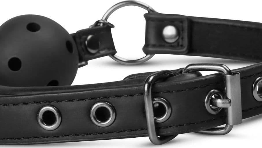 Pinzette per capezzoli con catene al morso bavaglio ball gag nero Easy Toys in prodotto Erosdom - Palmi, commercioVirtuoso.it