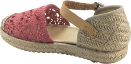 Espadrillas bambina macramè dal 27 al 35 colore terracotta Vul-ladì - 4