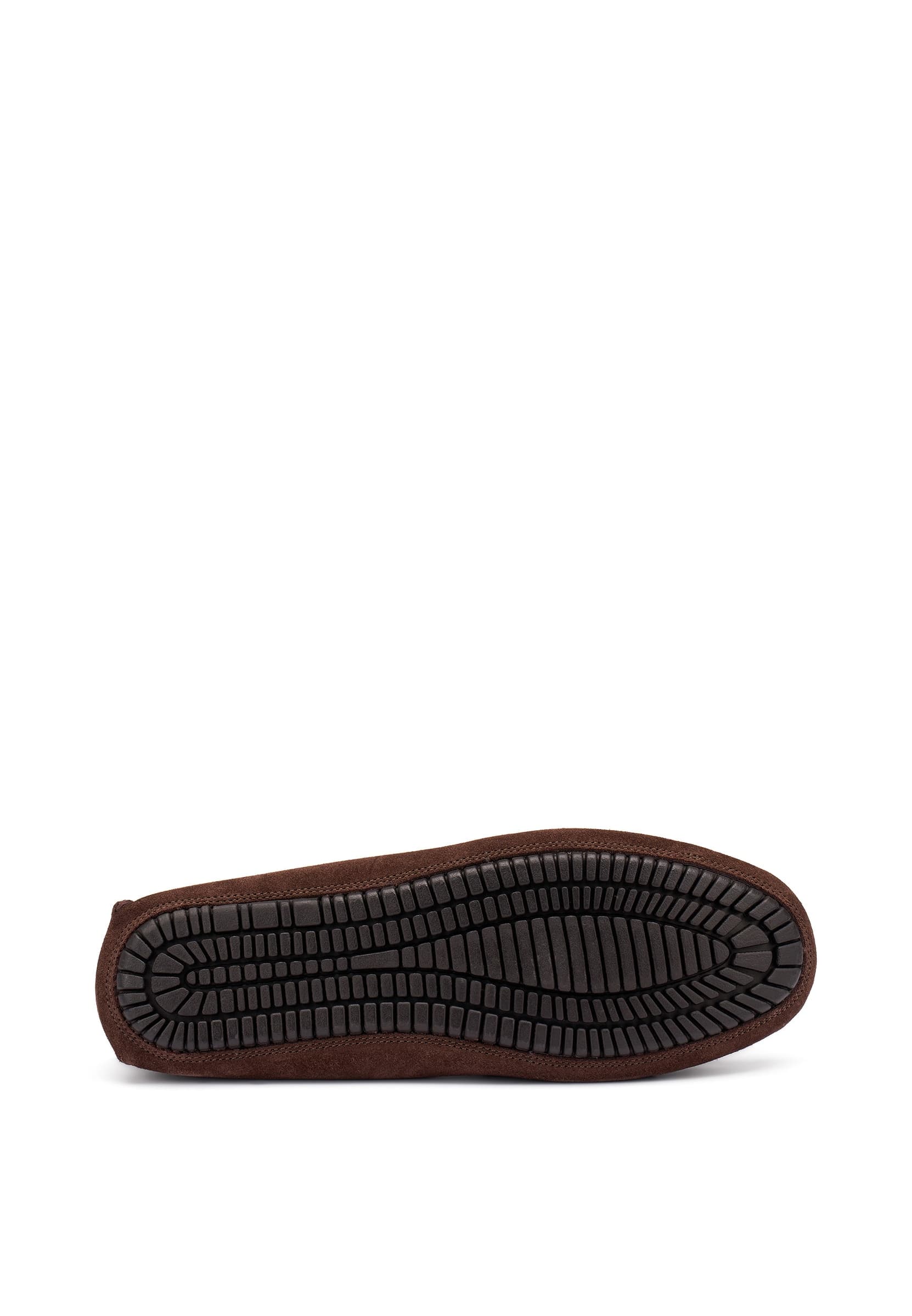 Frau mocassini uomo driver in velour brown 12B0 - 5