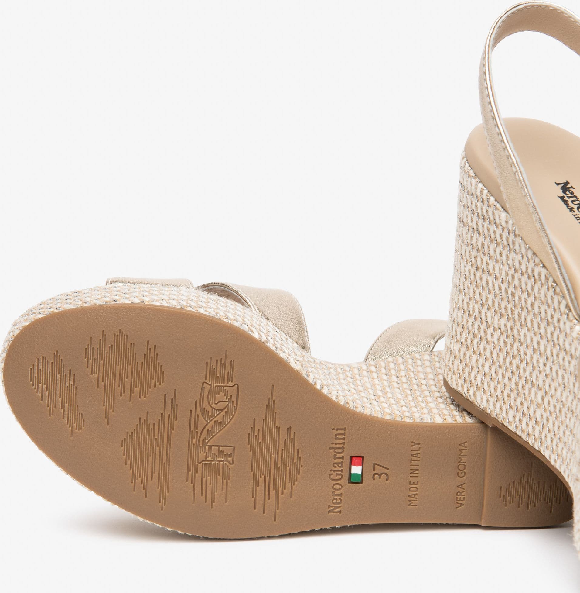 Nero Giardini sandali donna in pelle etoile sand miele E616021D418 - 4