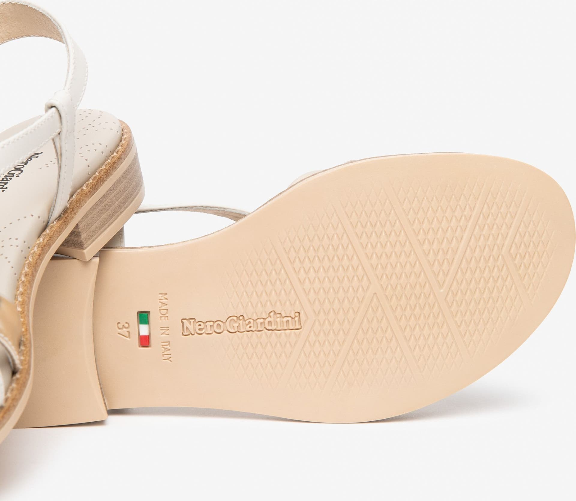 Nero Giardini sandali donna in pelle e tessuto tecnico col. rocci E615891D409 - 4