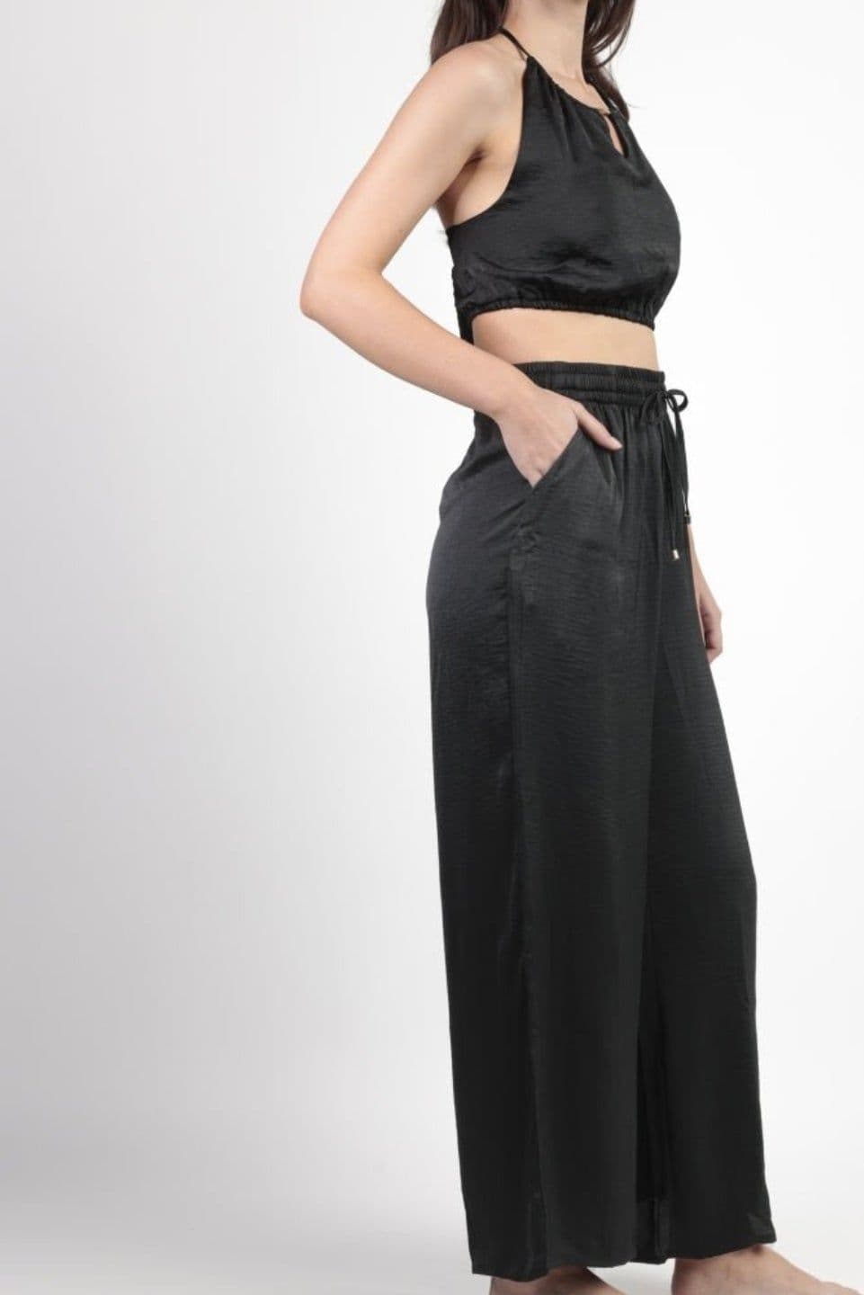 Completo Donna Admas 19926 Satinee Top e Pantaloni Primavera/Estate in Raso in Autocategorizzazione The King Luxury - San Marcellino, commercioVirtuoso.it