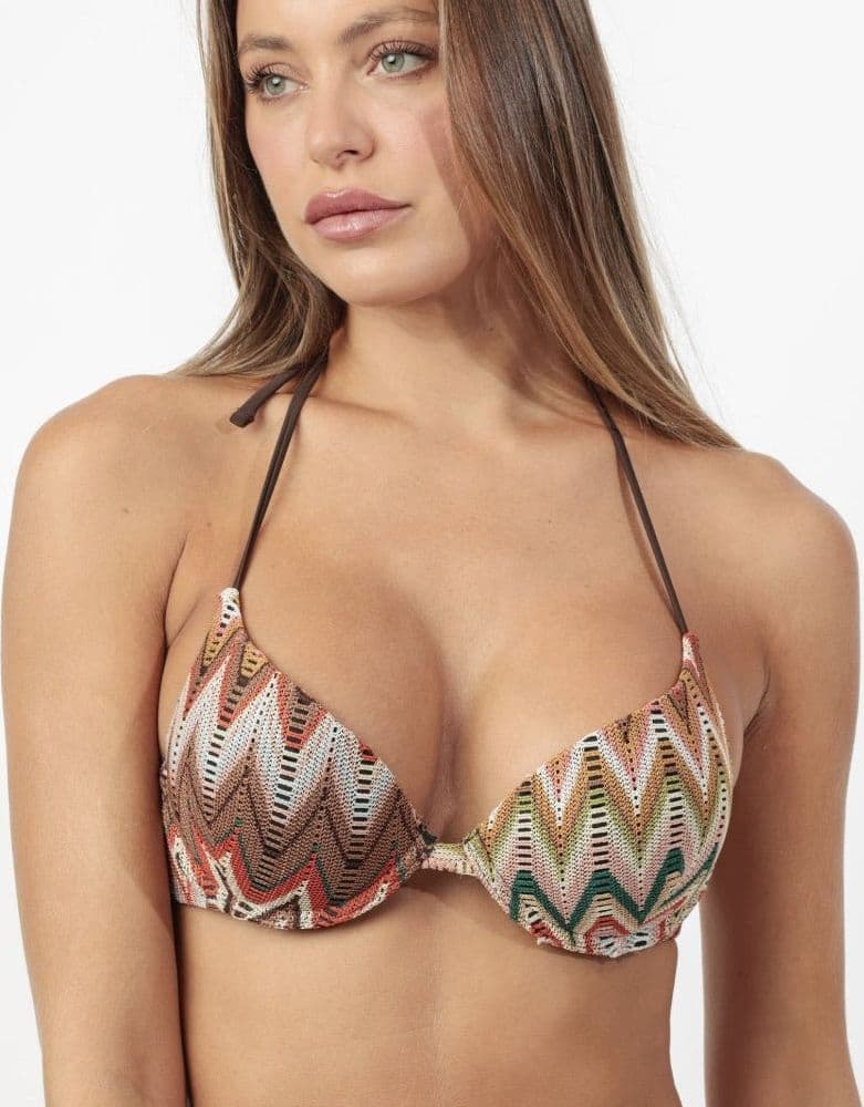 Costume Donna Admas 15580 Bikini Push-Up Sea Waves Multicolore con Ferretto in Autocategorizzazione The King Luxury - San Marcellino, commercioVirtuoso.it