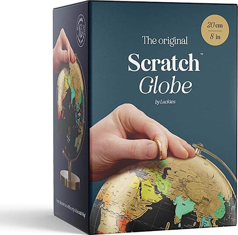 Mappamondo Grattabile - Globo Interattivo da Scratching per Viaggiatori - 3