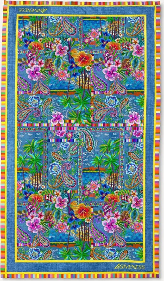 Telo mare Denim Mexican | 4GIVENESS - 2