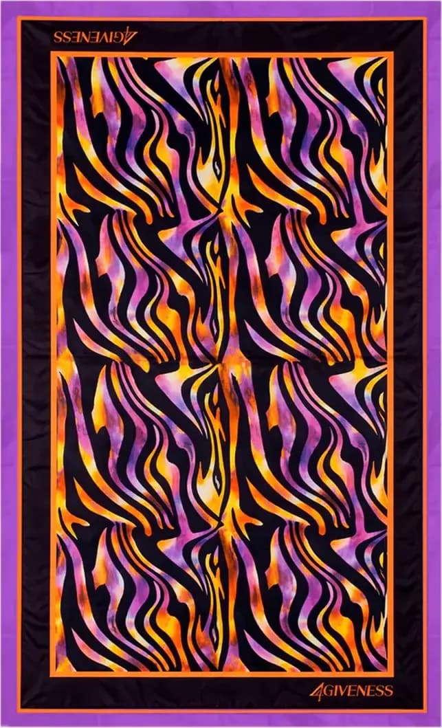 Telo mare Hypnotic Zebra | 4GIVENESS - 2