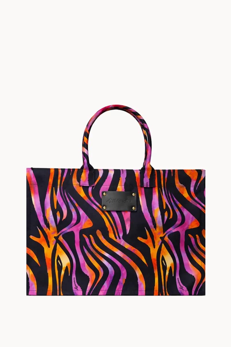 Borsa mare saint tropez Hypnotic Zebra | 4GIVENESS - 3