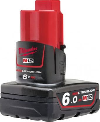 BATTERIA ENERGY KIT M12 NRG-602 2 batterie 6Ah+ carica 'MILWAUKEE' - 3