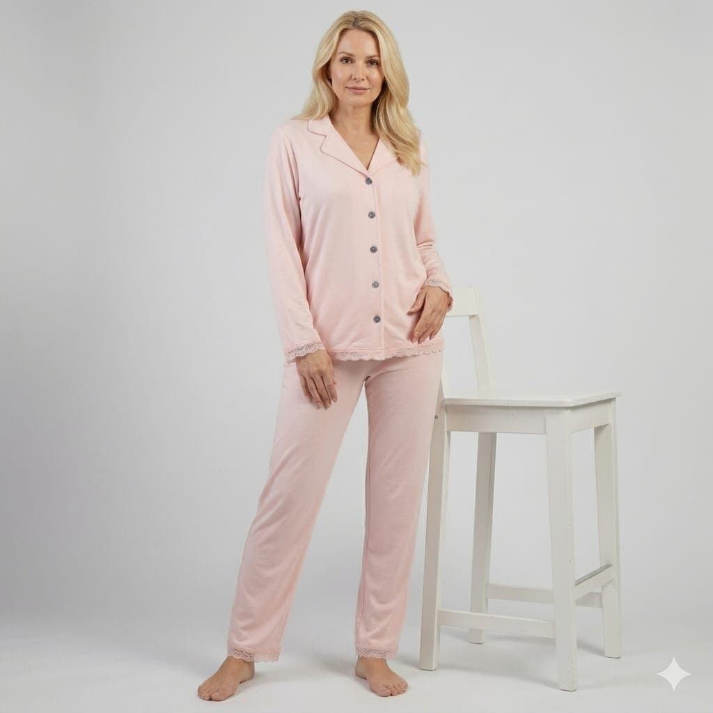 Pigiama Donna Freddy FP-26-002-PLA in Cotone Primavera/Estate - 6
