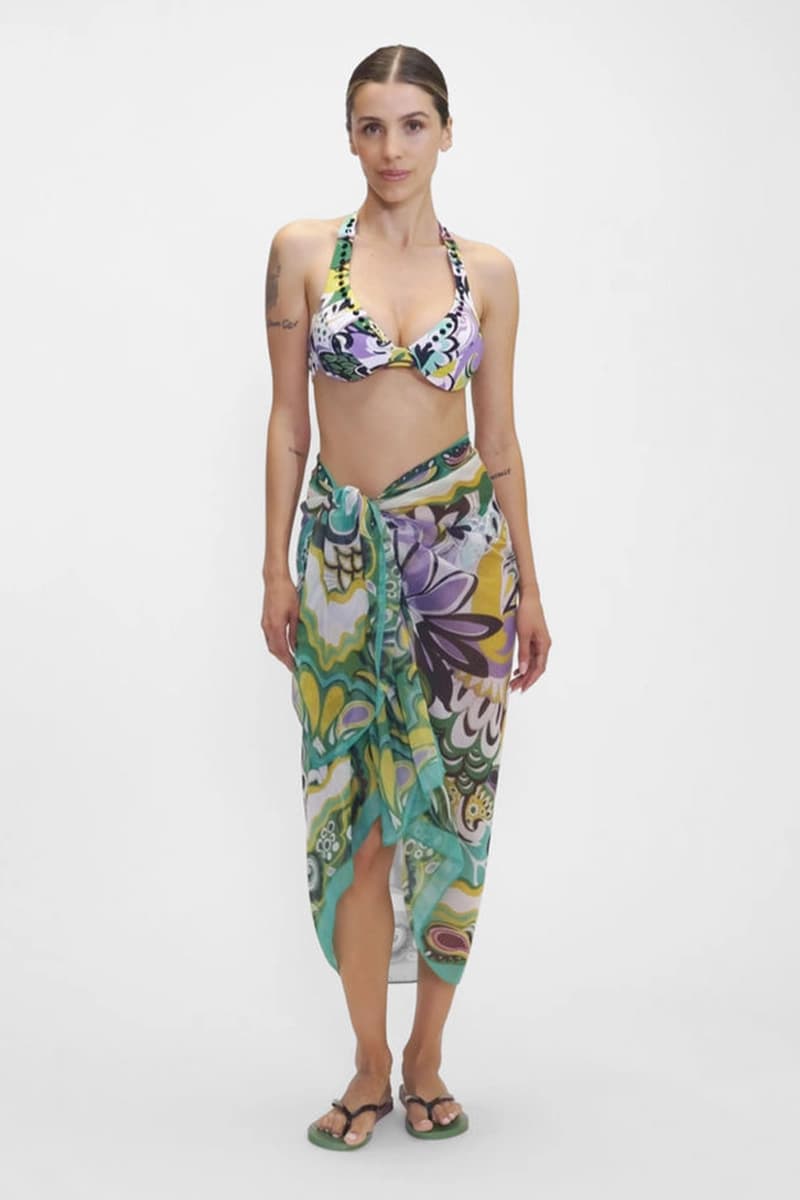 Pareo in tessuto fantasia multicolor | MARINA ABAGNALE - 2