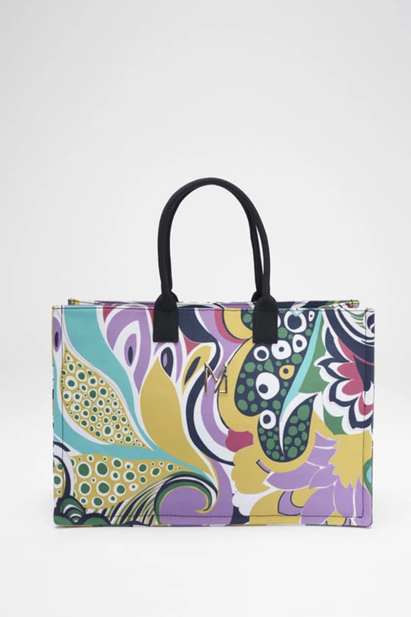 Borsa mare in tessuto fantasia | MARINA ABAGNALE - 3