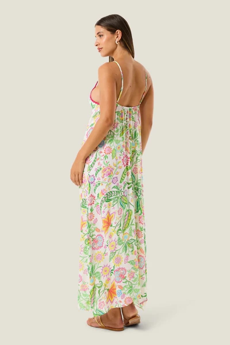 Abito lungo Flower Colors | 4GIVENESS - 2