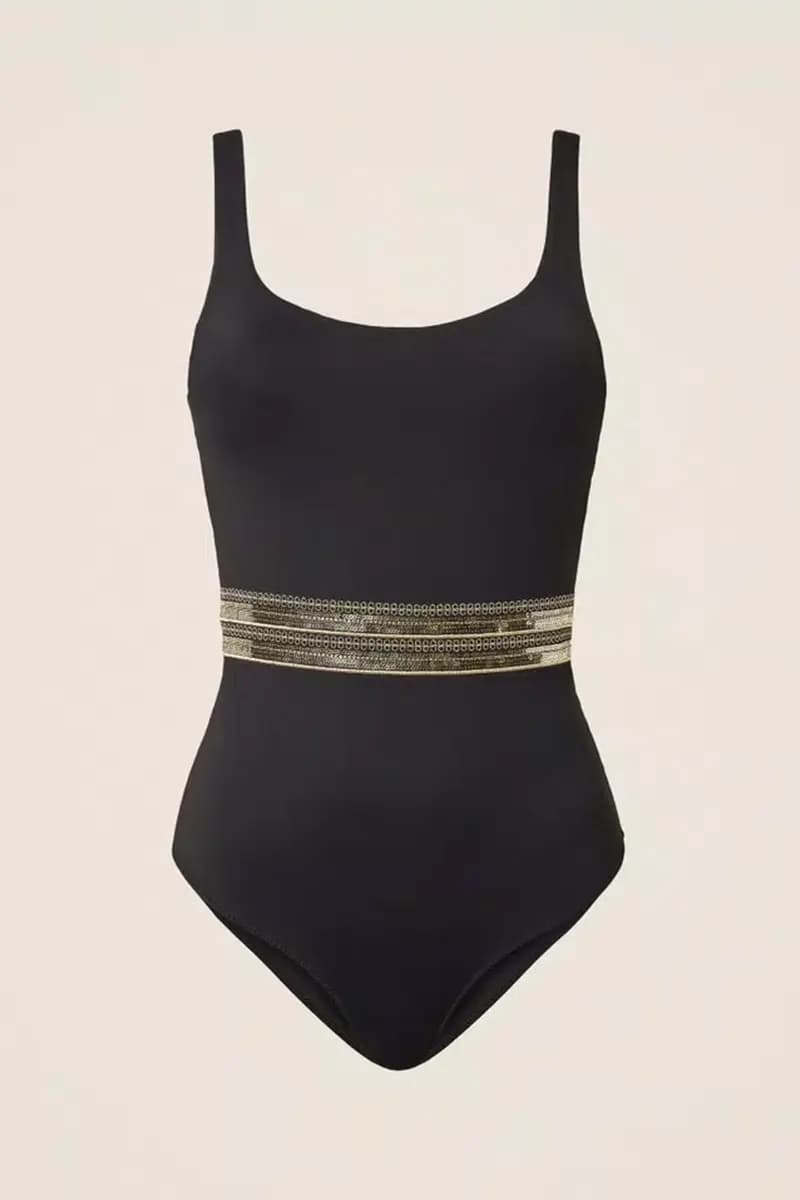 Costume intero con ricamo paillettes | TWINSET - 4